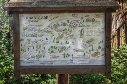 Chena Village, an Athabascan reconstruction