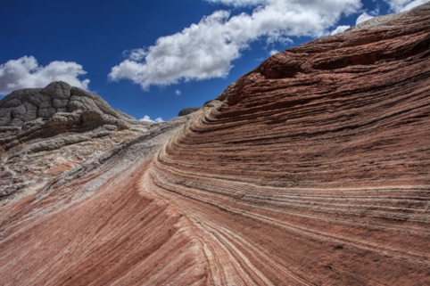 Ancient sand dunes